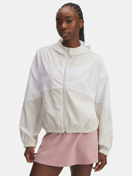 Under Armour Dámská bunda Under Armour UA Rival Woven Jkt HD-WHT