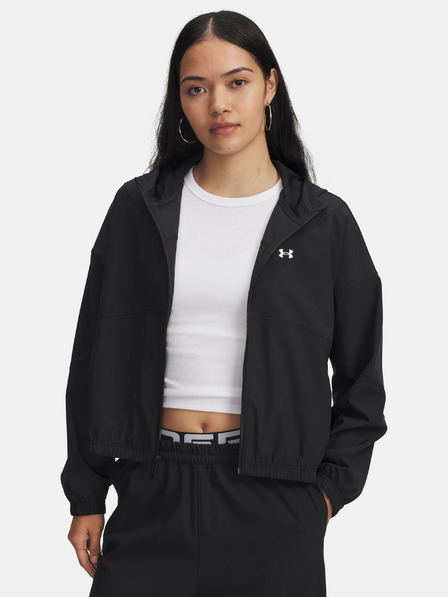 Under Armour Dámská bunda Under Armour UA Rival Woven Jkt HD-BLK