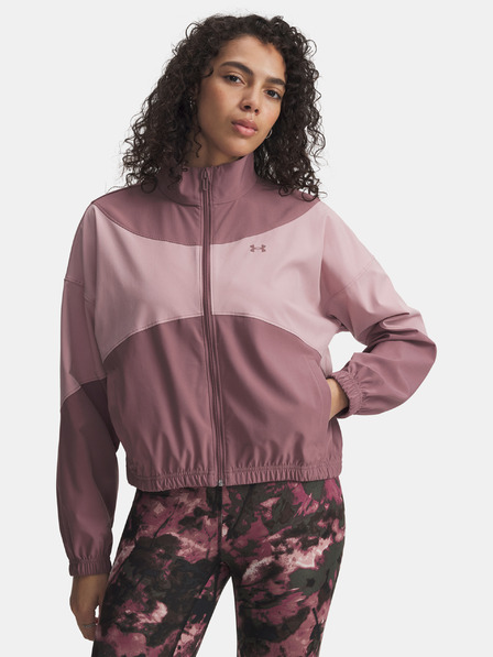 Under Armour Dámská bunda Under Armour UA Rival Woven Jacket-BRN