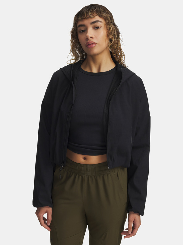 Under Armour Dámská bunda Under Armour Unstoppable Woven Rstop LS-BLK