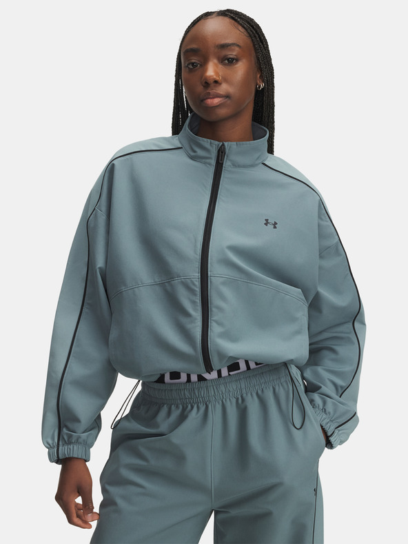 Under Armour Dámská bunda Under Armour UA Rival Swoven Jacket-BLU