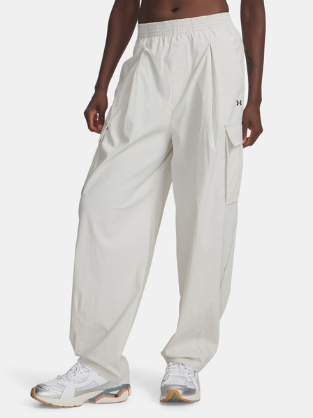 Under Armour Dámské sportovní kalhoty Under Armour UA Unstoppable Rstop Cargo-WHT