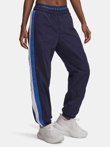 Under Armour Dámské sportovní kalhoty Under Armour UA Icon Crinkle Pant-BLU