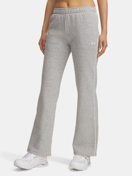 Under Armour Dámské sportovní kalhoty Under Armour UA Rival Flc Piped Pant-GRY