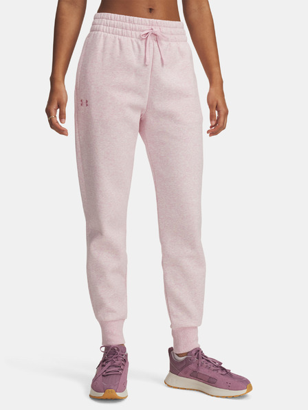 Under Armour Dámské tepláky Under Armour UA Rival Fleece Jogger-PNK