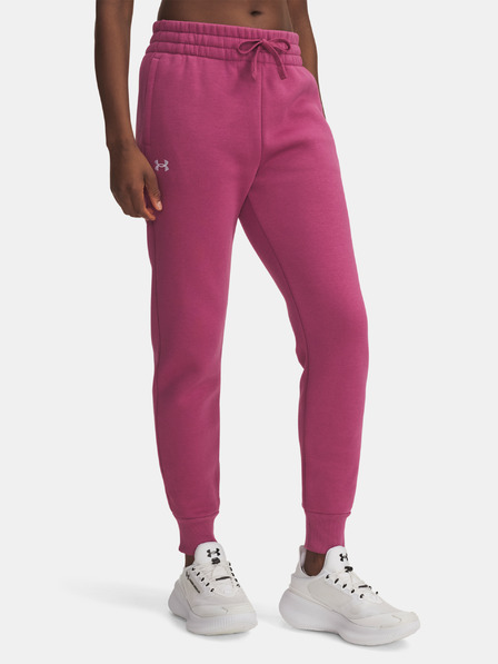Under Armour Dámské tepláky Under Armour UA Rival Fleece Jogger-RED