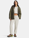 Under Armour Dámské tepláky Under Armour Icon Terry Varsity Jogger-WHT