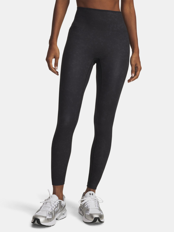 Under Armour Dámské legíny Under Armour Meridian Suede Effect Ak Leg-BLK