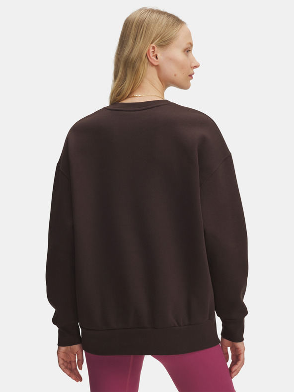 Under Armour Dámská mikina Under Armour UA Icon Fleece OS Crew-BRN