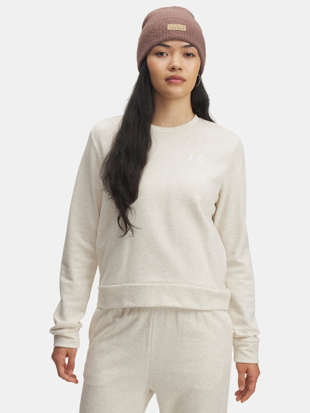 Under Armour Dámská mikina Under Armour UA Rival Terry Crew-BRN