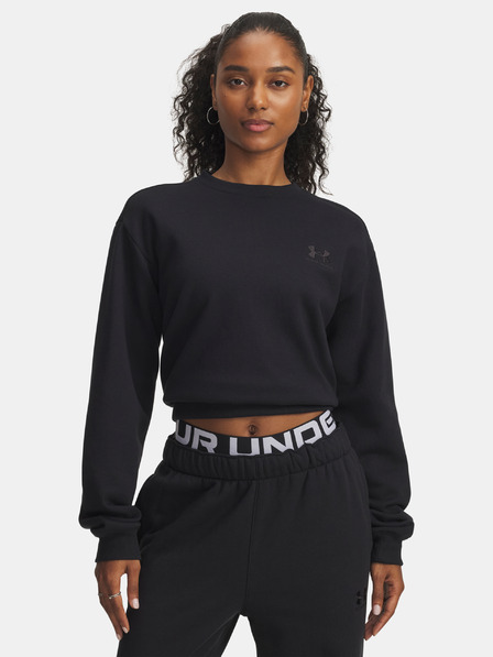 Under Armour Dámská mikina Under Armour UA Icon Vida Flc Crew-BLK