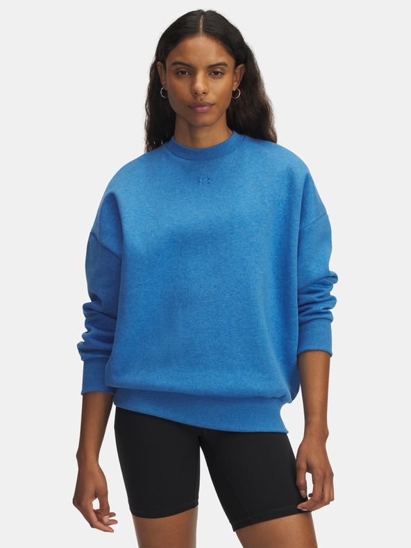 Under Armour Dámská mikina Under Armour UA Rival Fleece OS Crew-BLU