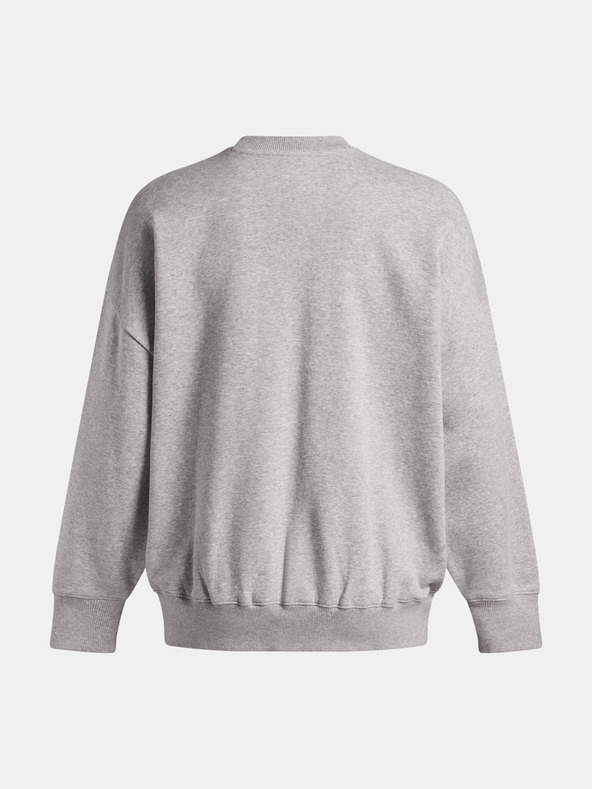 Under Armour Dámská mikina Under Armour Rival Flc OS Varsity Crew-GRY