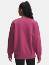 Under Armour Dámská mikina Under Armour UA Rival Fleece OS Crew-RED