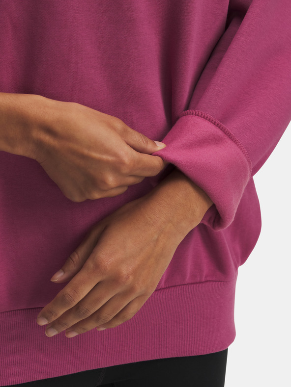 Under Armour Dámská mikina Under Armour UA Rival Fleece OS Crew-RED