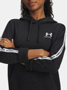 Under Armour Dámská mikina Under Armour Icon Fleece Taped Hdy-BLK