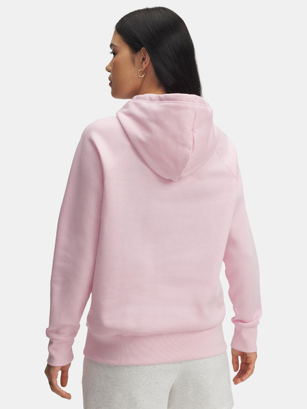 Under Armour Dámská mikina Under Armour UA Rival Fleece Big Logo HD-PNK