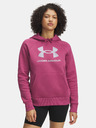 Under Armour Dámská mikina Under Armour UA Rival Flc Shimmer Hdy-RED
