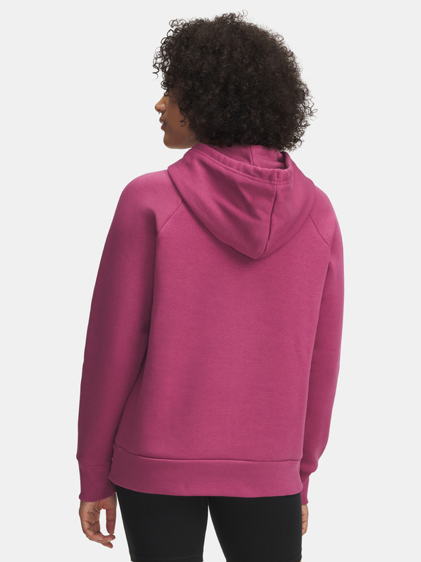 Under Armour Dámská mikina Under Armour UA Rival Flc Shimmer Hdy-RED