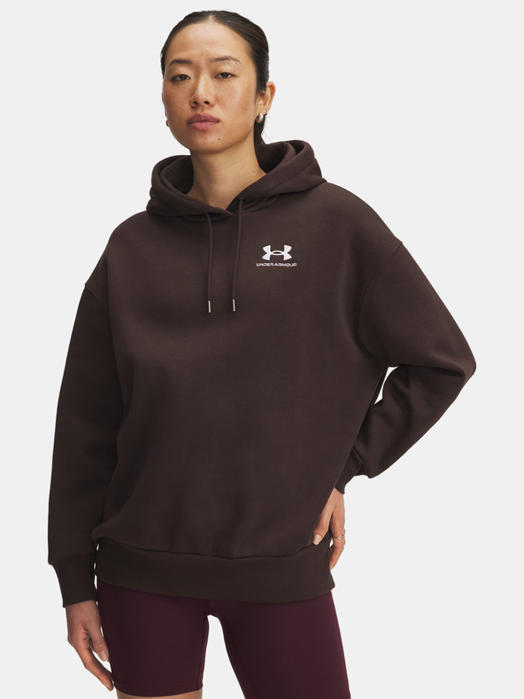 Under Armour Dámská mikina Under Armour UA Icon Fleece OS Hoodie-BRN