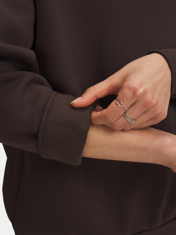 Under Armour Dámská mikina Under Armour UA Icon Fleece OS Hoodie-BRN