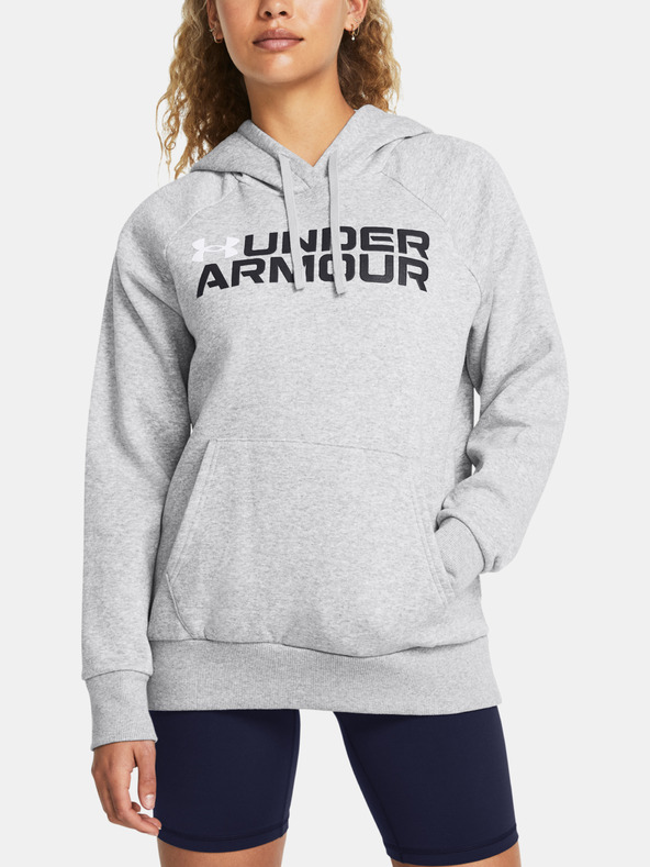 Under Armour Dámská mikina Under Armour Rival Fleece Wordmark Hoodie
