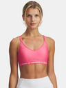 Under Armour Dámská podprsenka Under Armour UA Crossback Low Bra-PNK
