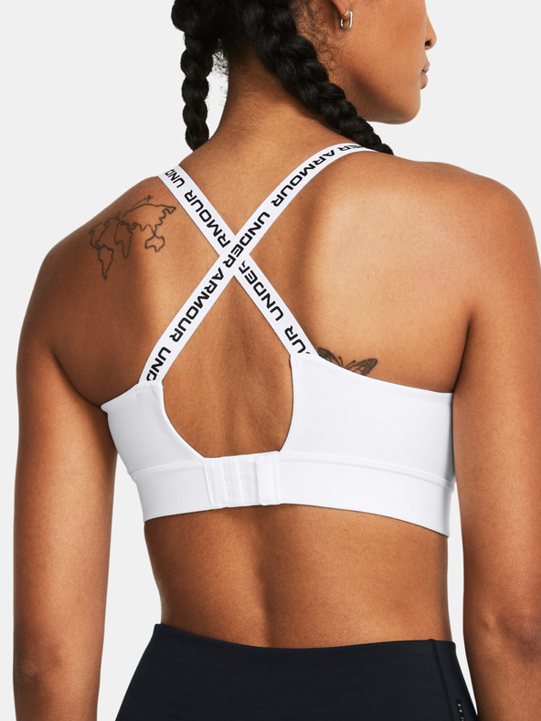 Under Armour Dámská podprsenka Under Armour UA Infinity Mid 2.0 Bra-WHT