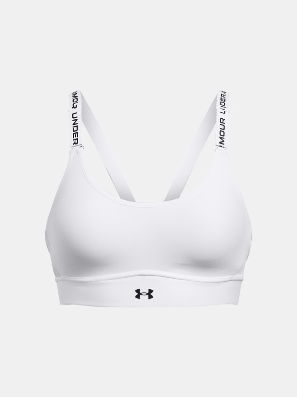 Under Armour Dámská podprsenka Under Armour UA Infinity Mid 2.0 Bra-WHT