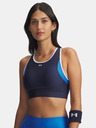 Under Armour Dámská podprsenka Under Armour UA Crossback Mid Open Back-BLU