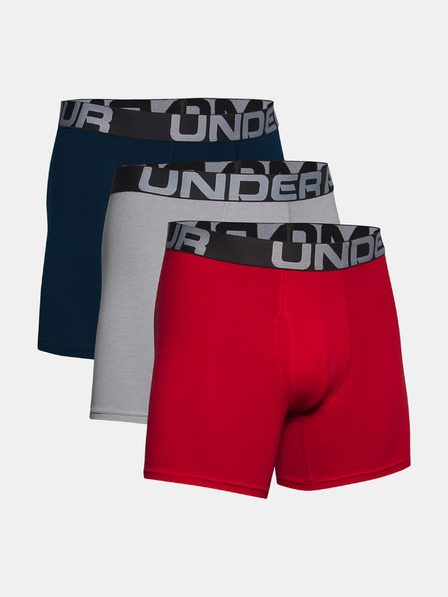 Under Armour Pánské boxerky Under Armour Charged Cotton 6in (3ks)