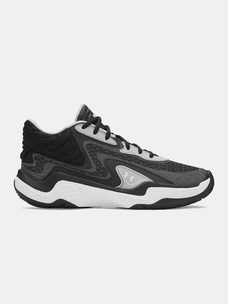 Under Armour Unisexové boty Under Armour UA Spawn 7 Mid-BLK