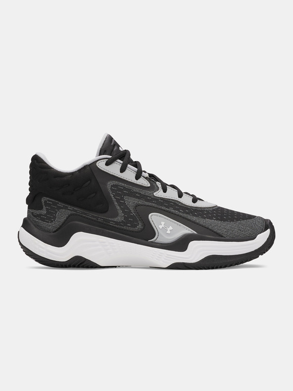 Under Armour Unisexové boty Under Armour UA Spawn 7 Mid-BLK