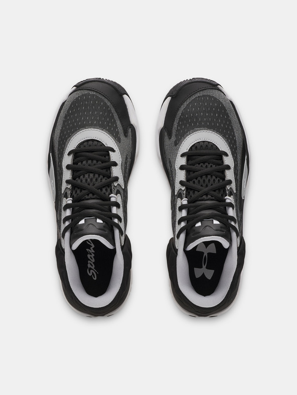 Under Armour Unisexové boty Under Armour UA Spawn 7 Mid-BLK