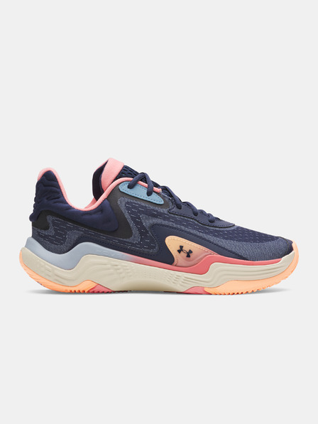 Under Armour Unisexové boty Under Armour UA Spawn 7-BLU
