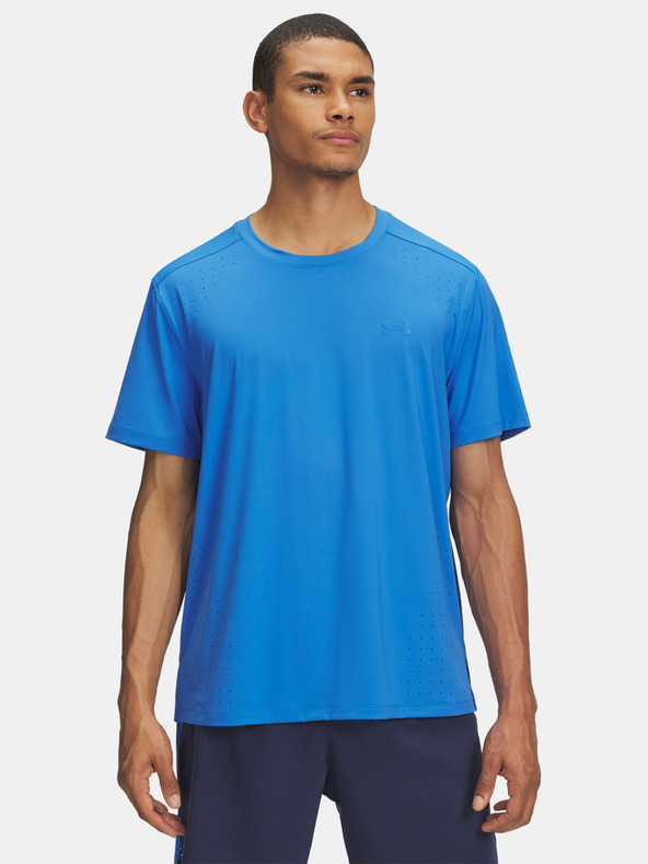 Under Armour Pánské tričko Under Armour UA LAUNCH ELITE SHORTSLEEVE-BLU