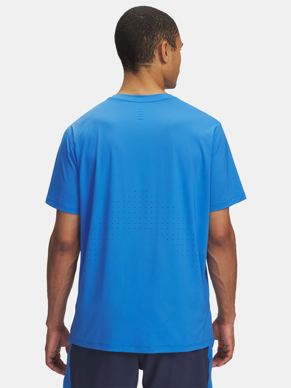 Under Armour Pánské tričko Under Armour UA LAUNCH ELITE SHORTSLEEVE-BLU