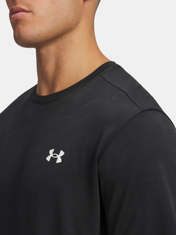 Under Armour Pánské tričko Under Armour UA Tech Vent Jacquard SS-BLK