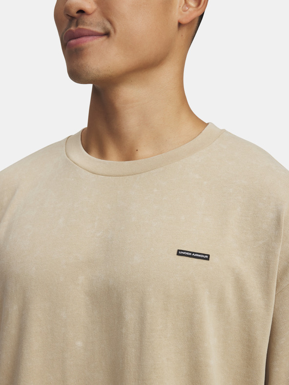 Under Armour Pánské tričko Under Armour UA M HW OS LOGO WASH SS-BRN