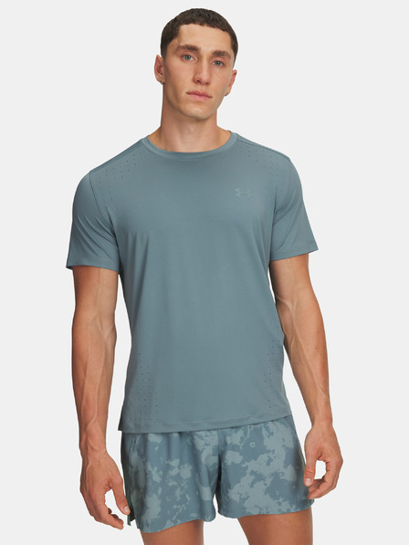 Under Armour Pánské tričko Under Armour UA LAUNCH ELITE SHORTSLEEVE-GRN