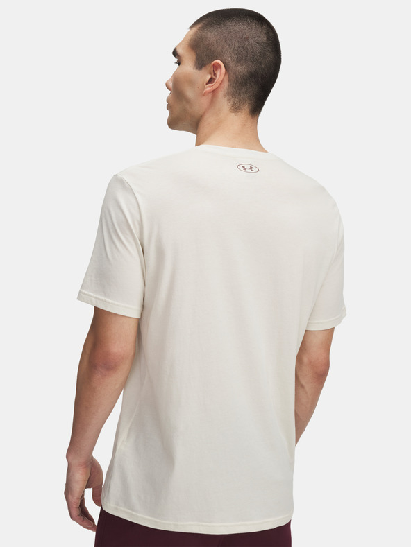 Under Armour Pánské tričko Under Armour UA COLLEGE CREST LOGO SS-BRN