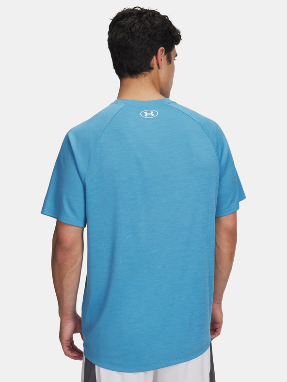 Under Armour Pánské tričko Under Armour UA Tech Textured SS-BLU