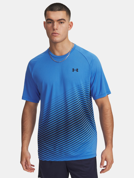 Under Armour Pánské tričko Under Armour UA Tech Fade SS-BLU