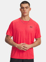 Under Armour Pánské tričko Under Armour UA Tech Textured SS-RED