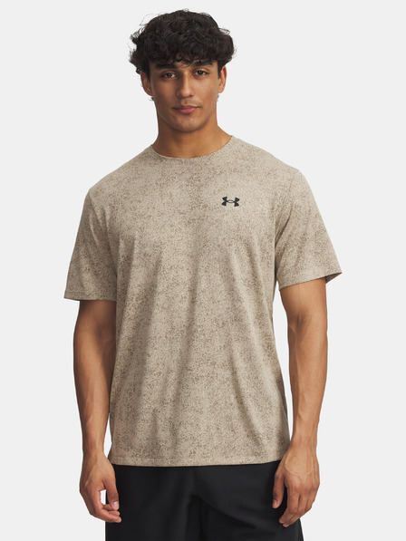 Under Armour Pánské tričko Under Armour UA Tech Tee Pixelate-BRN