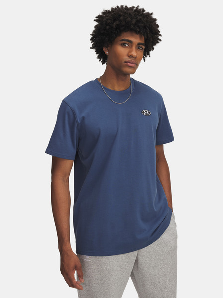 Under Armour Pánské tričko Under Armour UA HW LC PATCH SS-BLU