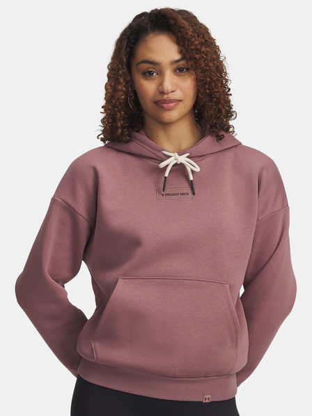 Under Armour Dámská mikina Under Armour Pjt Rck Icon Hoodie-MRN