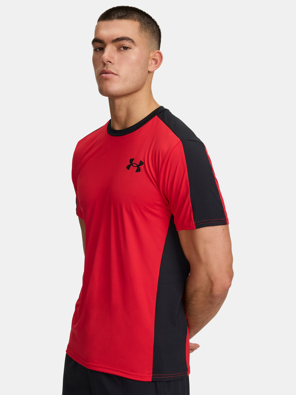 Under Armour Pánské tričko Under Armour UA HG Wordmark SS-RED