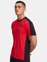 Under Armour Pánské tričko Under Armour UA HG Wordmark SS-RED