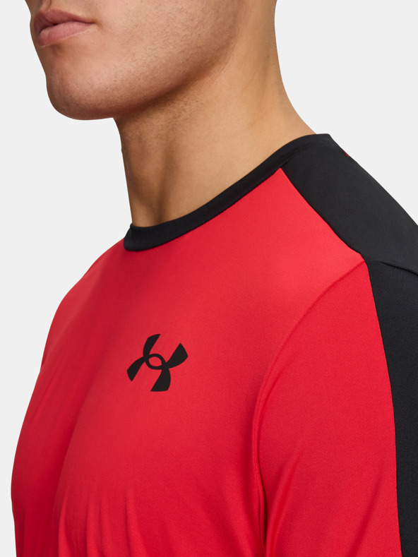 Under Armour Pánské tričko Under Armour UA HG Wordmark SS-RED